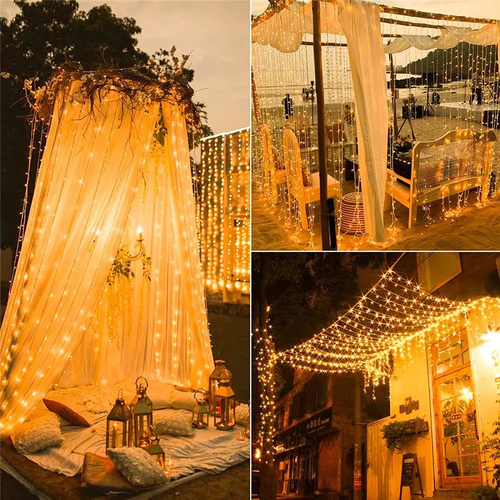 Outdoor Waterproof 300leds Garland Decoration String Lights