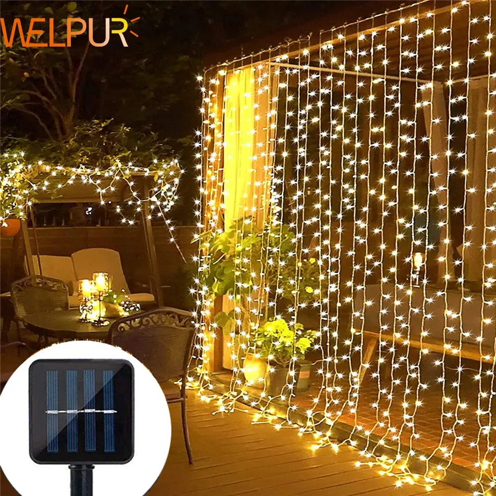 Outdoor Waterproof 300leds Garland Decoration String Lights
