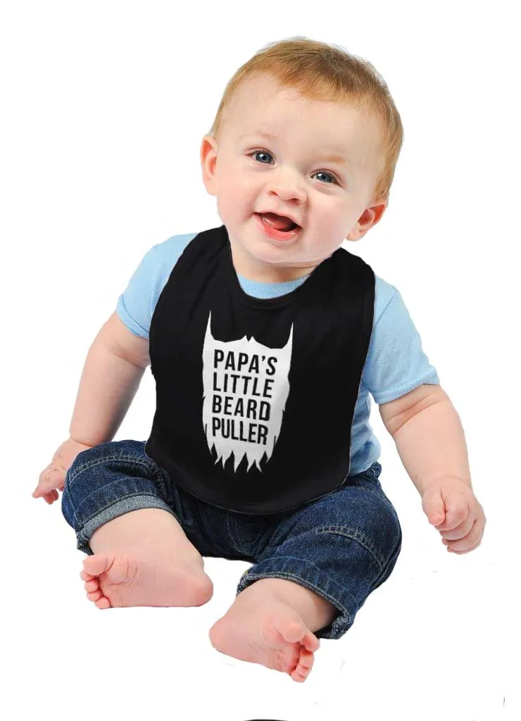 Papa's Little Bread Puller Infant Baby Bib