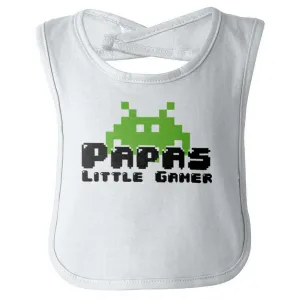 Papa's Little Gamer Infant Baby Bib