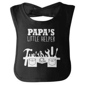 Papa's Little Helper Infant Baby Bib