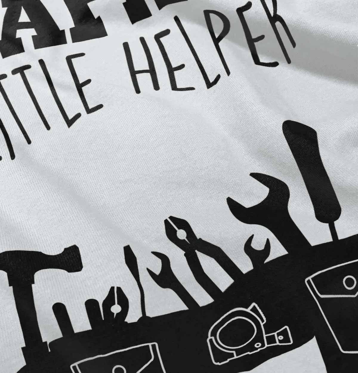 Papa's Little Helper Infant Baby Bib