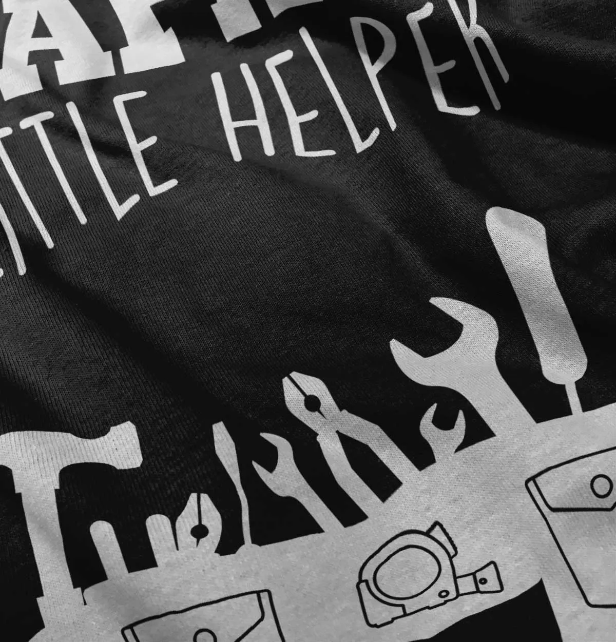 Papa's Little Helper Infant Baby Bib