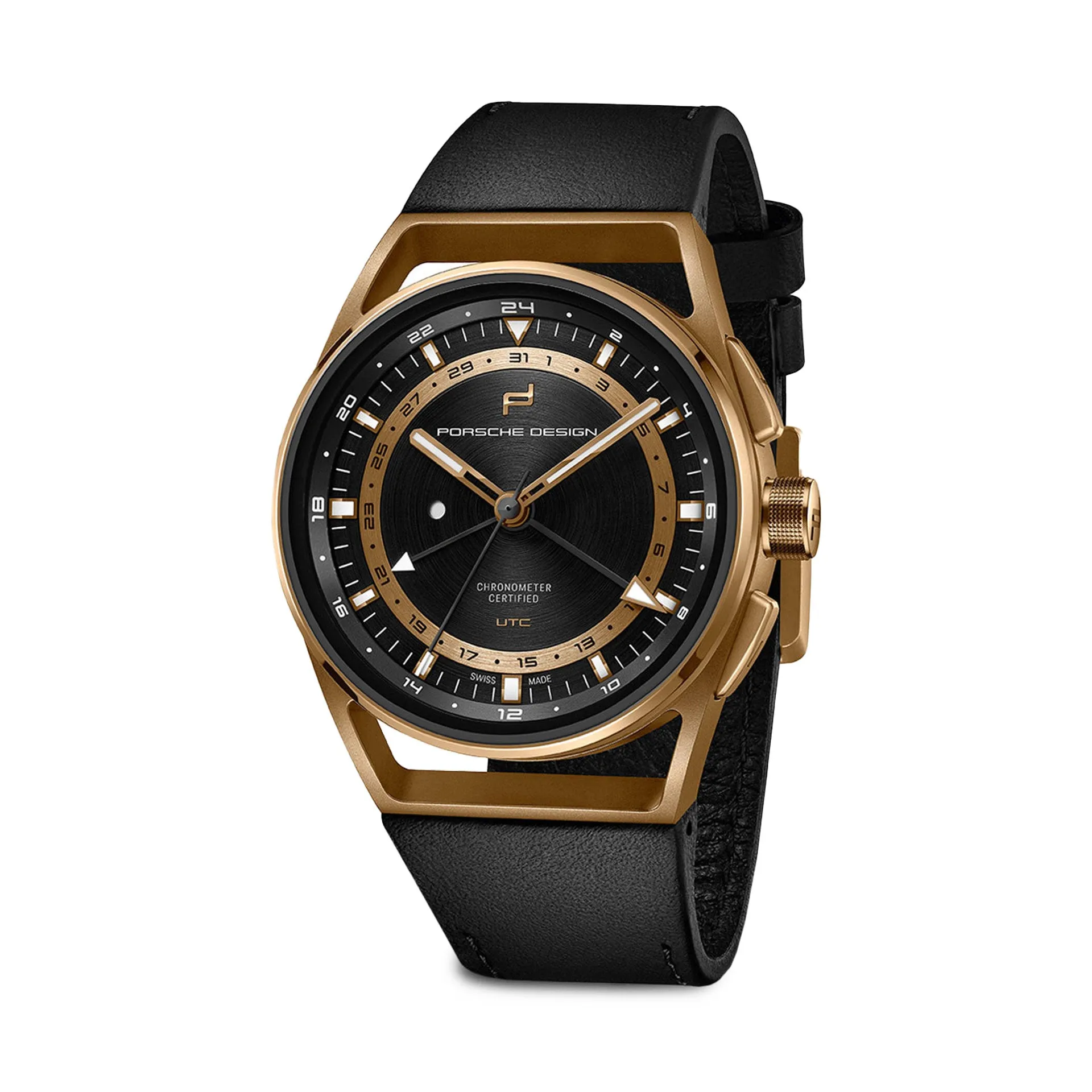 Porsche Globetimer 1919 Gold Edition Watch