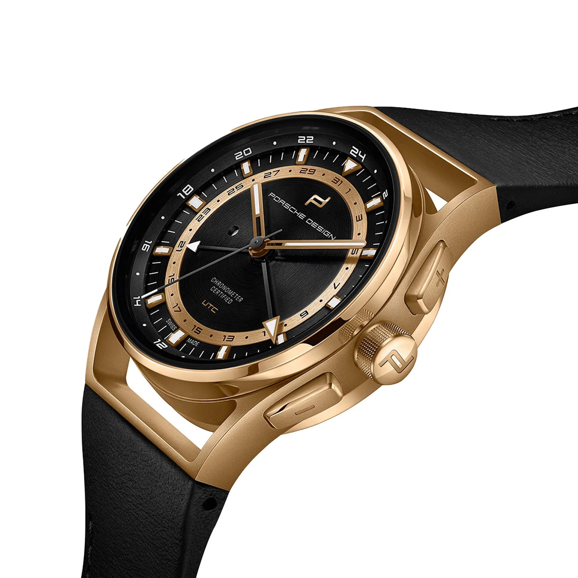 Porsche Globetimer 1919 Gold Edition Watch