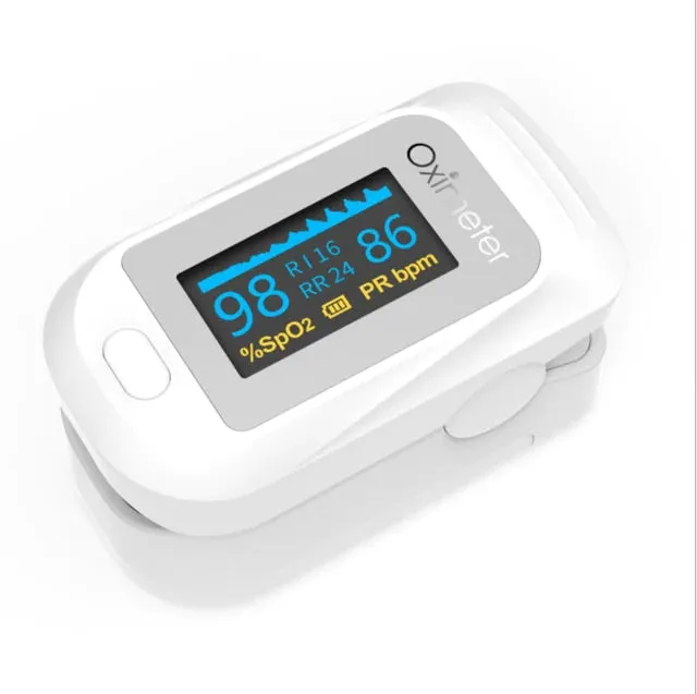 Portable Finger Pulse OximeterBlood Saturation Monitor