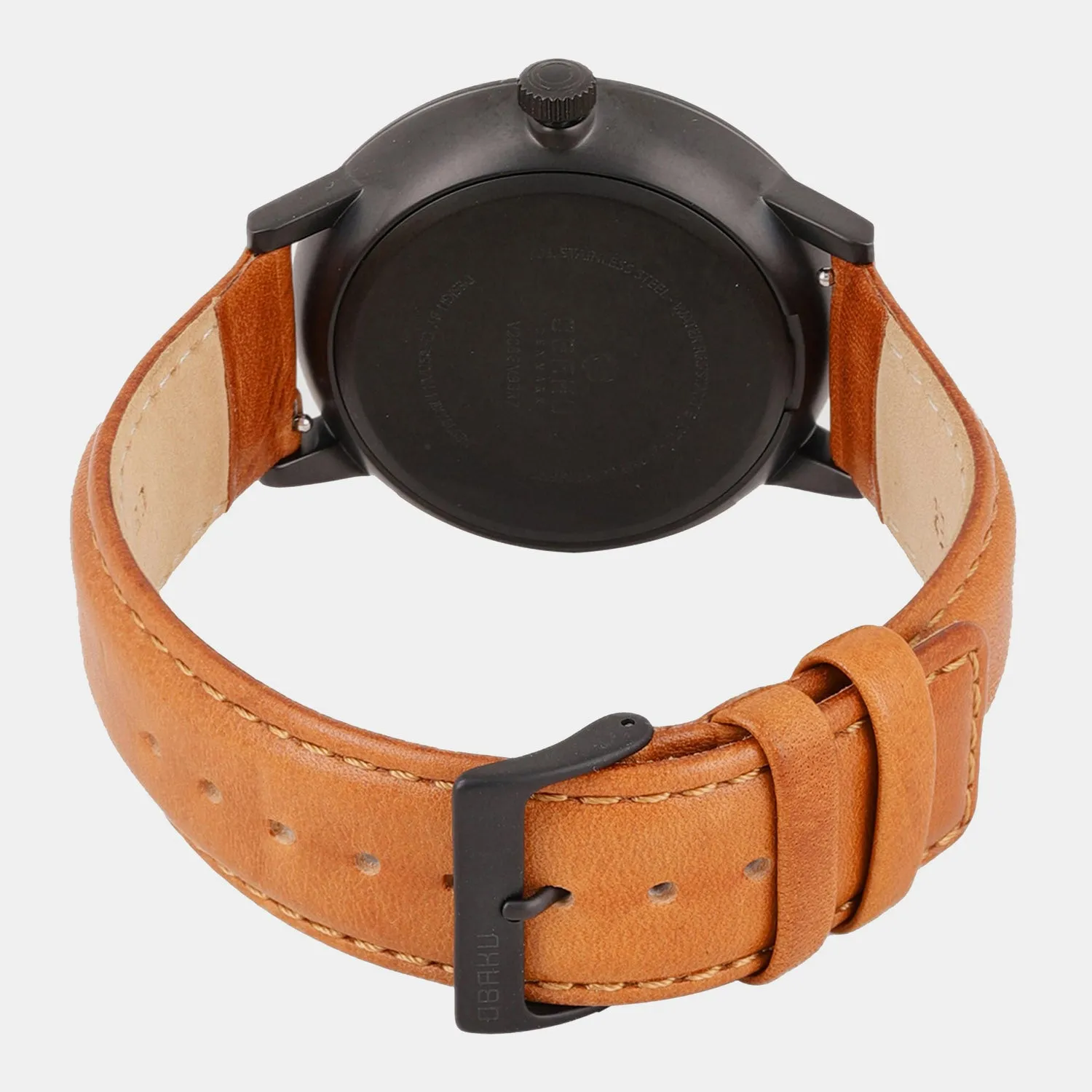Quartz Men Black Analog Stainless Steel Watch V208GMBBRZ