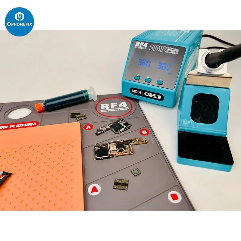 RF4 Heat Insulation Silicone Pad Microscope Base Phone PC Repair Mat