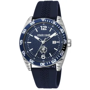 Roberto Cavalli Men's Classic Blue Dial Watch - RC5G018P0025