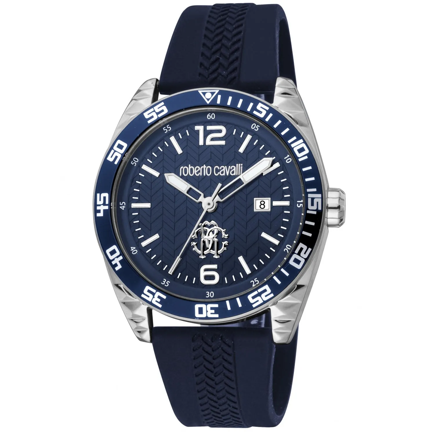 Roberto Cavalli Men's Classic Blue Dial Watch - RC5G018P0025