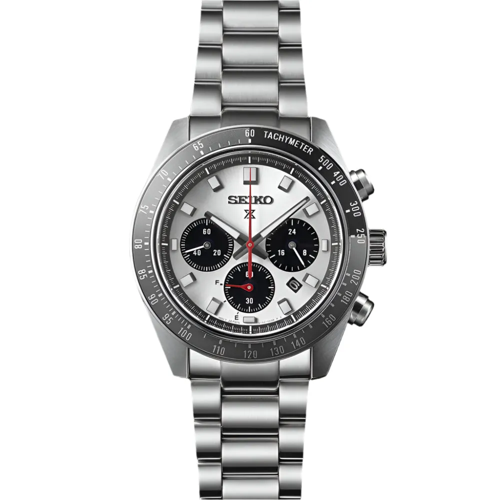 Seiko Mens Solar Speed Timer Chronograph Watch SSC911P1