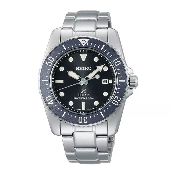 Seiko Prospex Compact Solar Scuba Diver Watch - SNE569P1 - 38.5mm