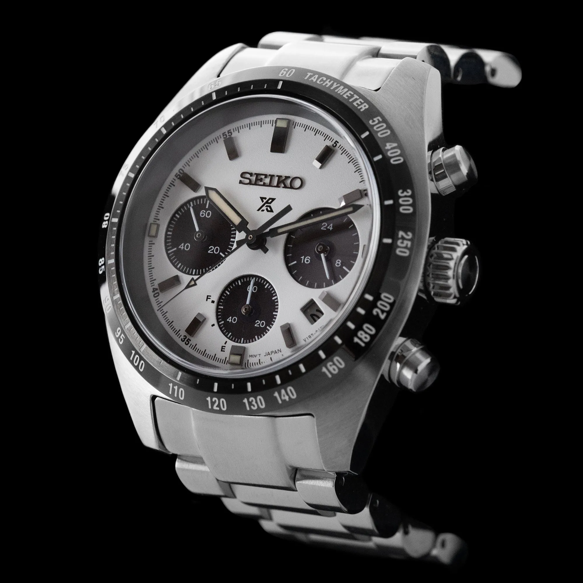 Seiko - Prospex Speedtimer Solar Chronograph White SSC813P