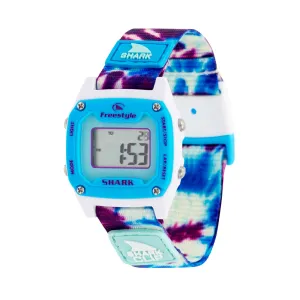 SHARK MINI CLIP TIE-DYE BLUE DAZE