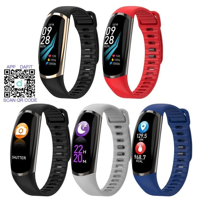 Smart Bracelet R16 Men Women Heart Rate Watch Sleep Monitor Blood Pressure Fitness Tracker Android IOS Color Message Sport Band