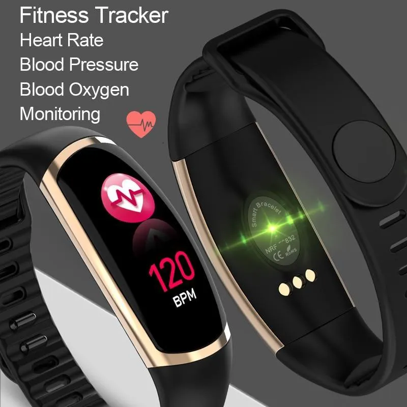 Smart Bracelet R16 Men Women Heart Rate Watch Sleep Monitor Blood Pressure Fitness Tracker Android IOS Color Message Sport Band