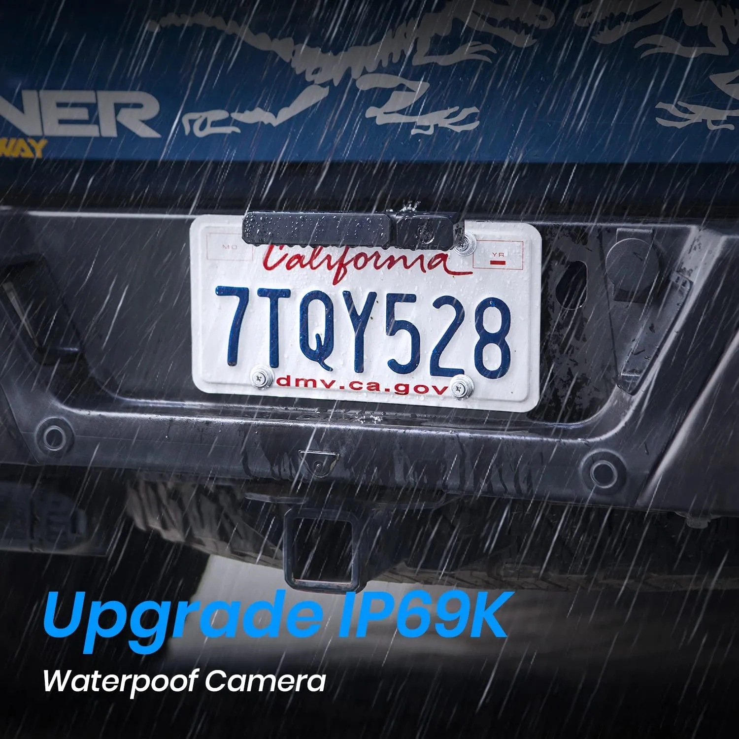 Solar Wireless Backup Camera for Truck