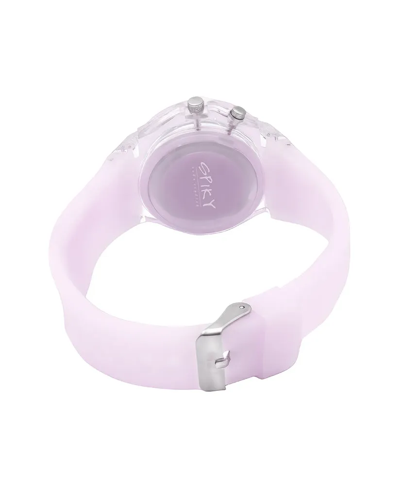 Spiky 3D Cartoon Rabbit Analog Light Watch for Kids Boys & Girls - Pink