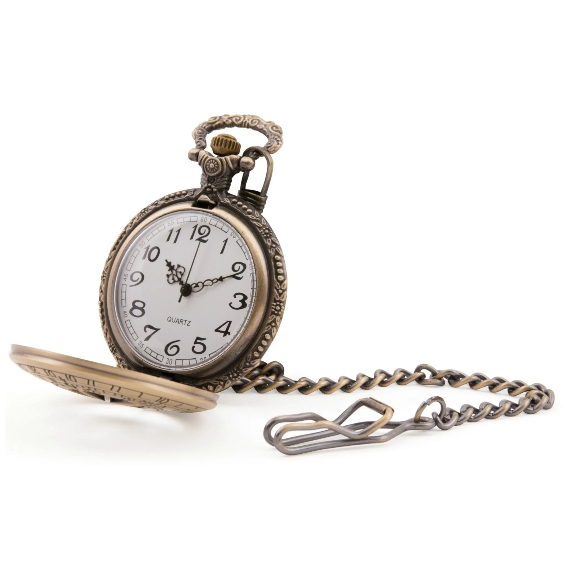 Steampunk Dials Quartz Pocket Watch