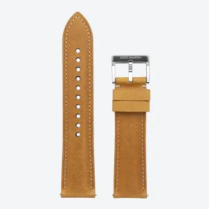 Stitched Leather Strap (Tan)