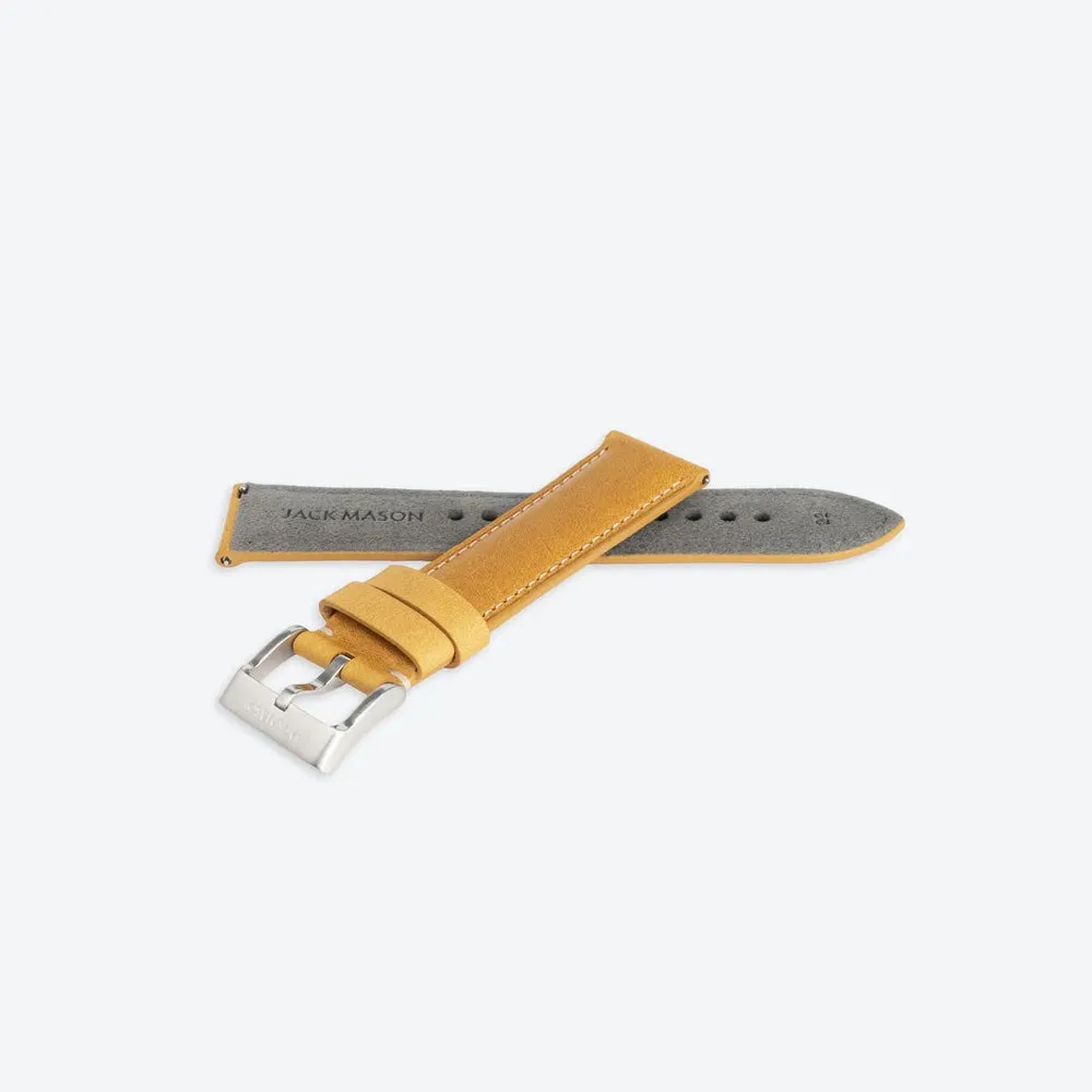 Stitched Leather Strap (Tan)