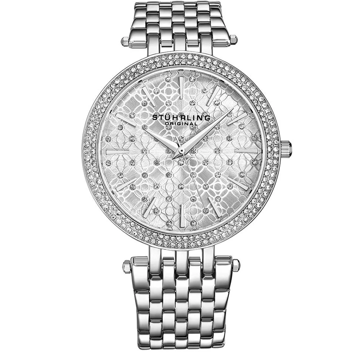 Stuhrling Men's Classic Silver Dial Watch - M12653