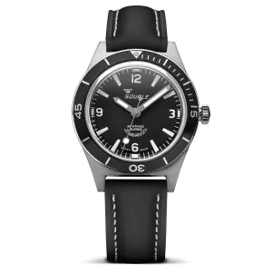 Super Squale Arabic Numerals Diver's Watch Matt Black Dial LIKE NEW