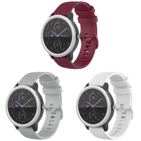 Textured Rubber Strap for Garmin Venu / Vivoactive 3