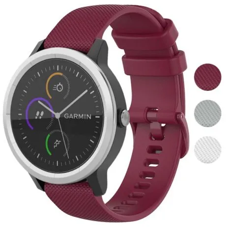 Textured Rubber Strap for Garmin Venu / Vivoactive 3