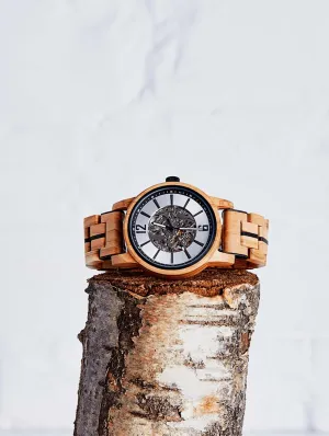The Sycamore Vegan Wooden Watch | Light Brown