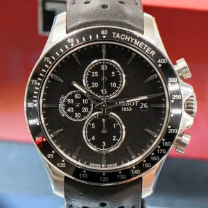 TISSOT V8 Automatic Chronograph Watch T106427A 45mm S.S. Wristwatch IN BOX!