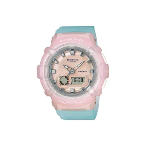 Transparent Pastel Pink & Green - BGA280-4A3