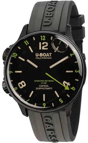 UB Watch Capsoil Doppiotempo 45 DLC Green IndICs D