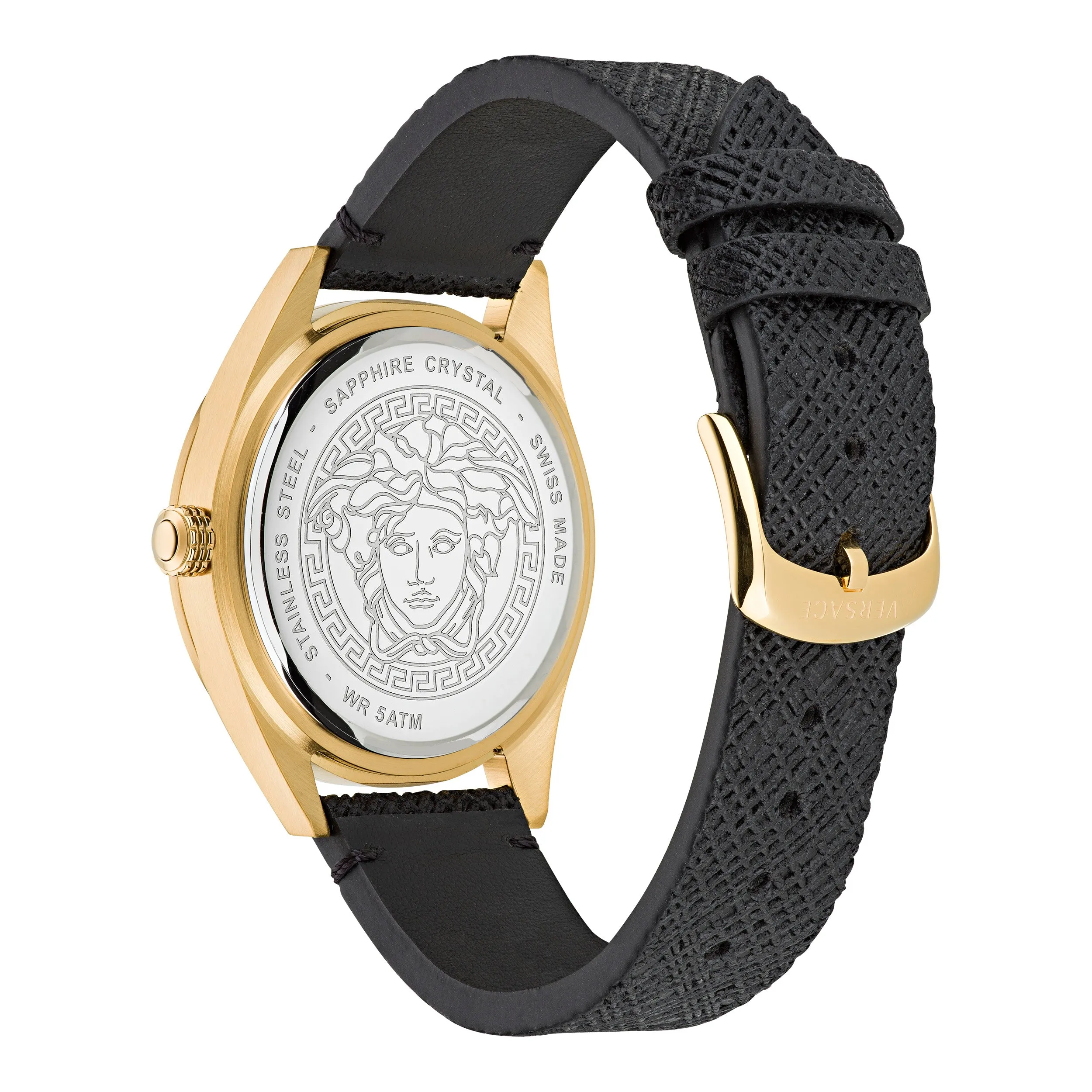 Versace Black Dial Men Watch - Ve6A00223