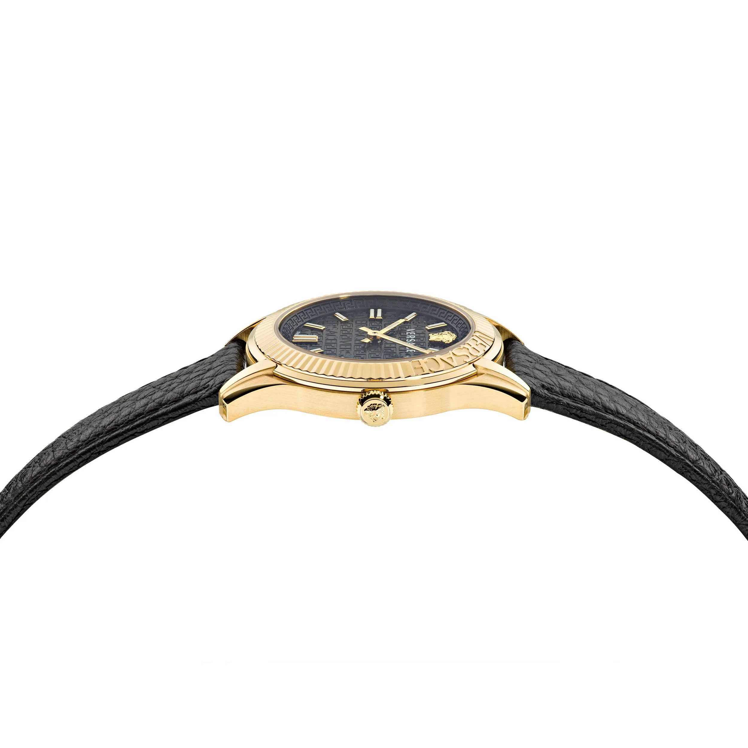 Versace Greca Time Black Dial Women Watch - Ve6C00223