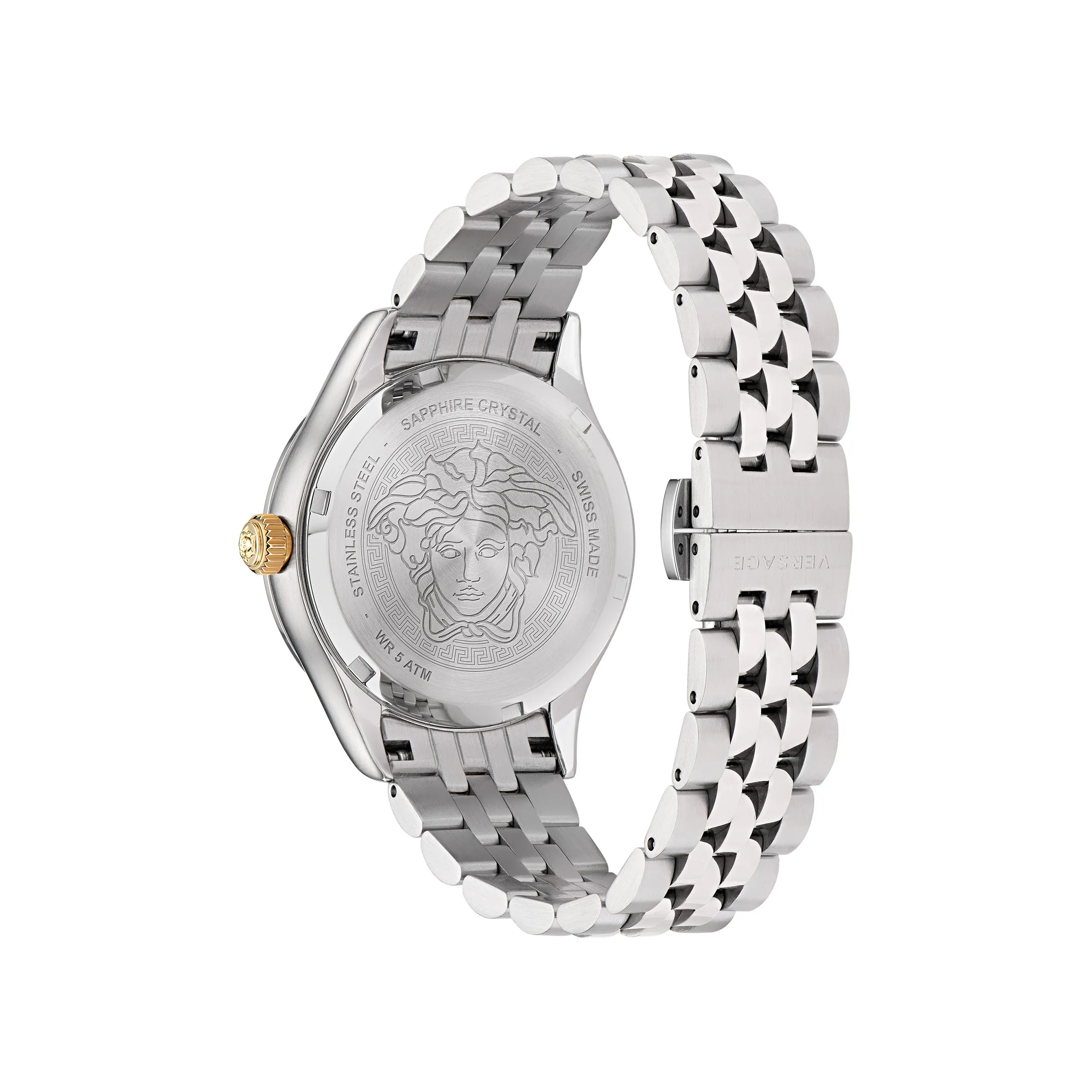 Versace Hellenyium Silver Dial Women Watch - Ve2S00322