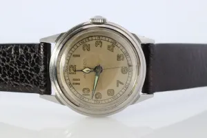 Vintage 1950s Movado Watch. 18610 Movado Mechanical Windup Movement