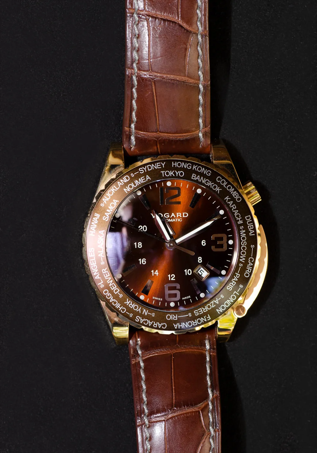 Vogard TimeZoner 18K Rose Gold | Pre-Owned