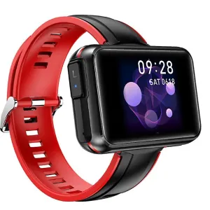 Watches t91 smart watch men tws wireless bluetooth red