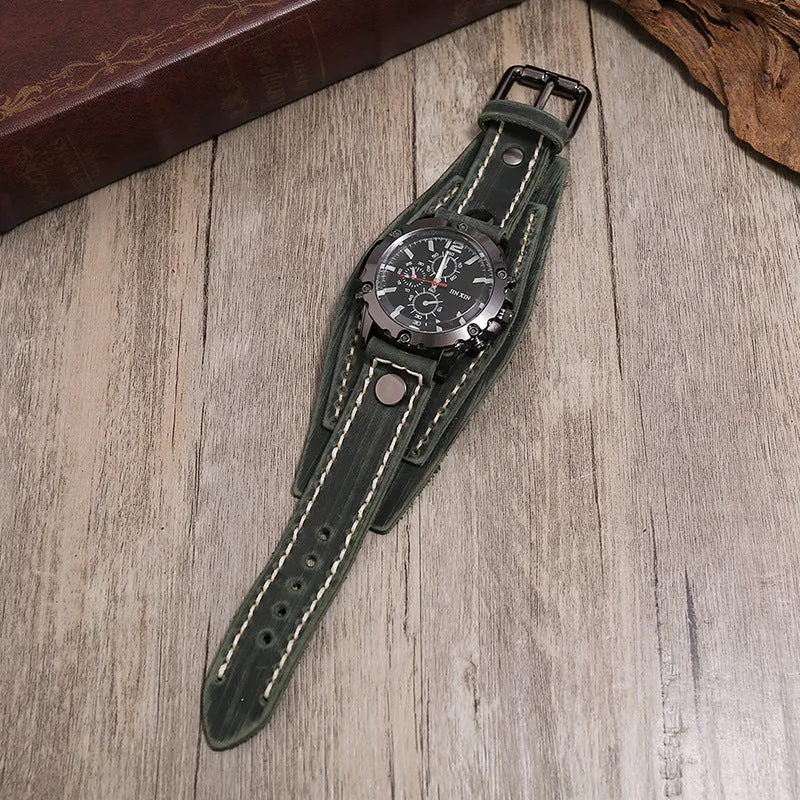Wholesale Hand Sewn Cowhide Watches