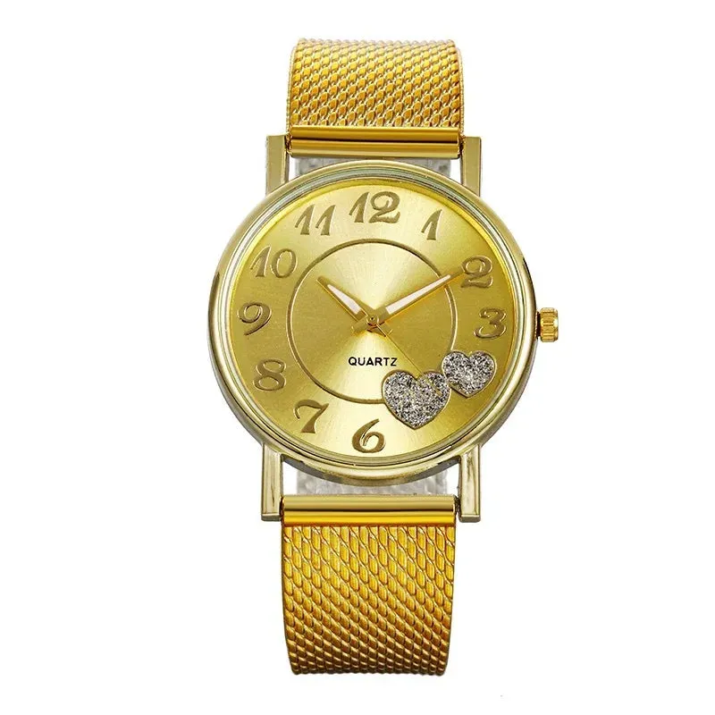 Women Fashion Simple Women Watch Strap Pin Buckle Stylish Quartz Wrist Watch