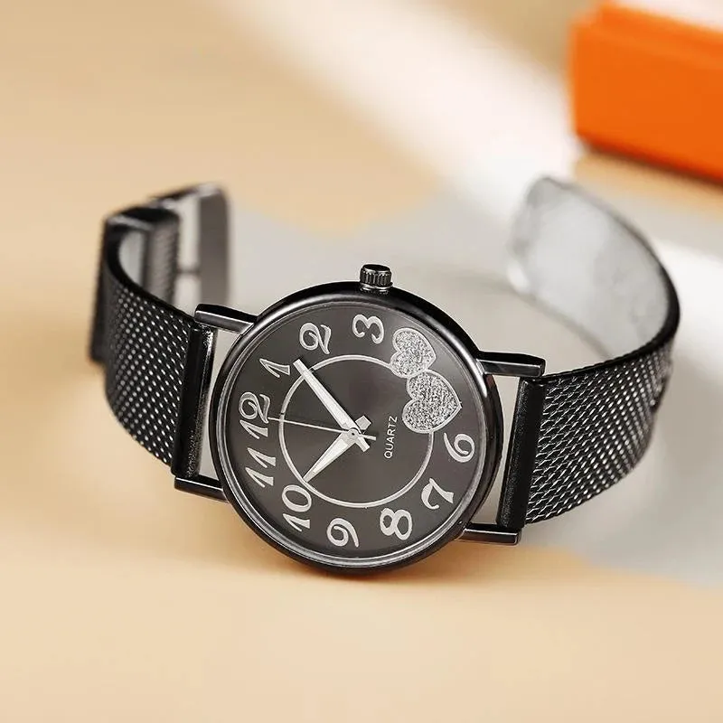 Women Fashion Simple Women Watch Strap Pin Buckle Stylish Quartz Wrist Watch